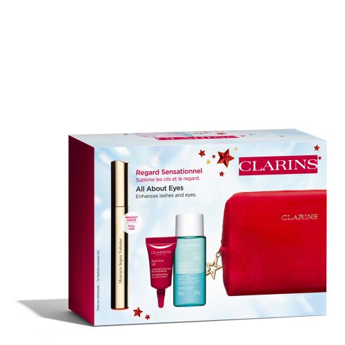 CLARINS-Coffret Mascara Supra Volume + 2 Produits